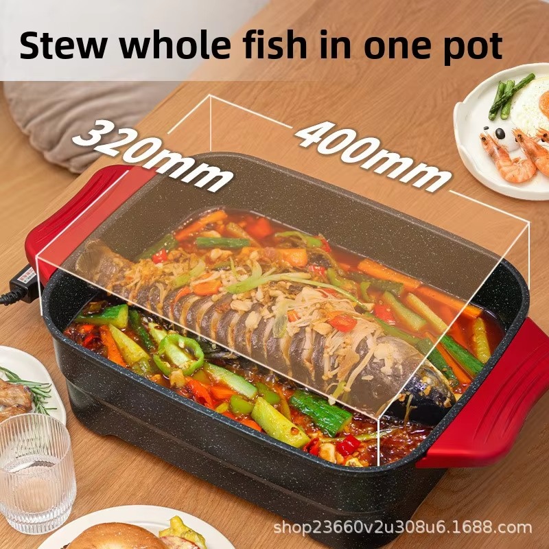Panela Elétrica Multifuncional - Home Cooking Electric avaliação e preço