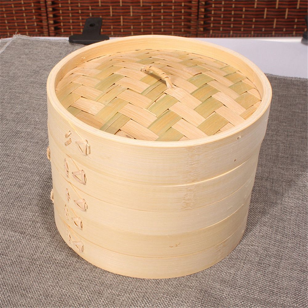Bolinhos chineses cozinha com  - Steamer Bamboo Set avaliação e preço